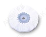 Polishing assortment 2 parts Folded Buffs EKK, NOTIFLEX D150x8 plies bore 20 + adapter for bore 14 NOTIFLEX type 914,