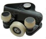 ALUMINE UKSETUGI RULLIDEGA