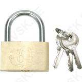 Plated Brass Padlock 60mm