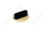 Mini plastic smoothing trowel, round, Ø 100 mm