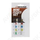 KAHVELKAITSMETE KOMPLEKT MINI MADAL 10TK 4CARS