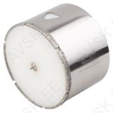 “Ceramic” Diamond Coated Annular Bit Ø 74 mm, with centring drill and 10 mm shank, cutting depth 45 mm