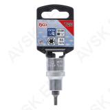 Bit Socket | 12.5 mm (1/2") Drive | T-Star (for Torx) T20
